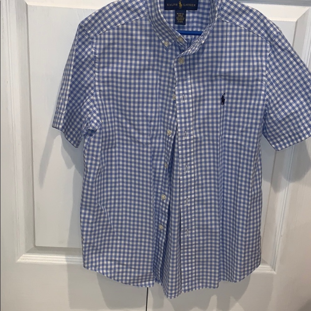 Ralph Lauren Boys short sleeve button down.